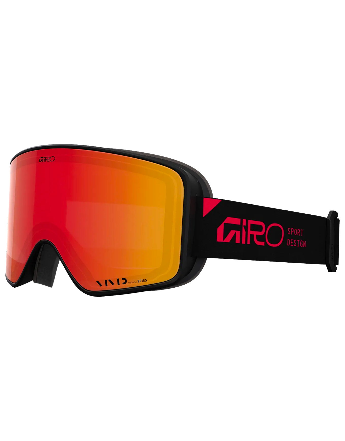 Masque de ski - Method Black Red Stacked Vivid Ember/Infrared - Noir