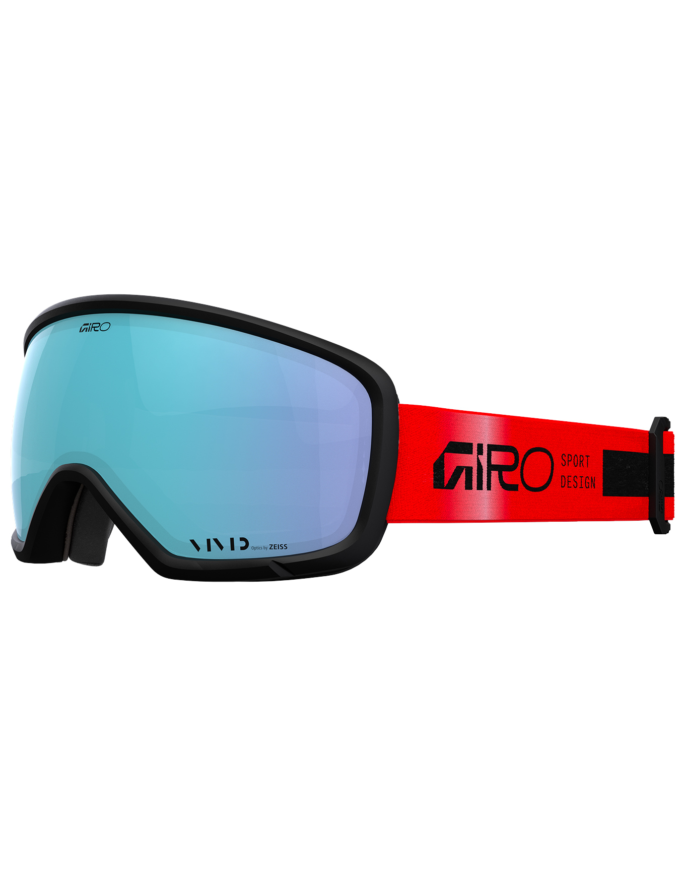 Masque de ski - Ringo Slide Red Vivid Royal - Rouge