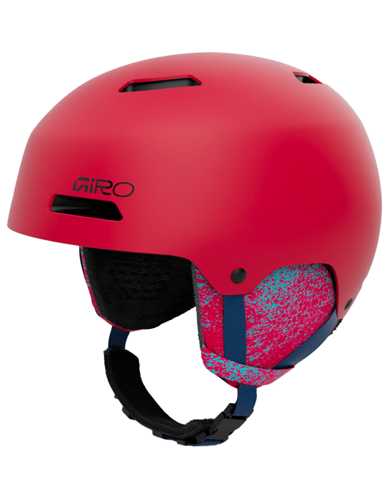 Casque de ski Crue Mat Red Kindergröße M Rot