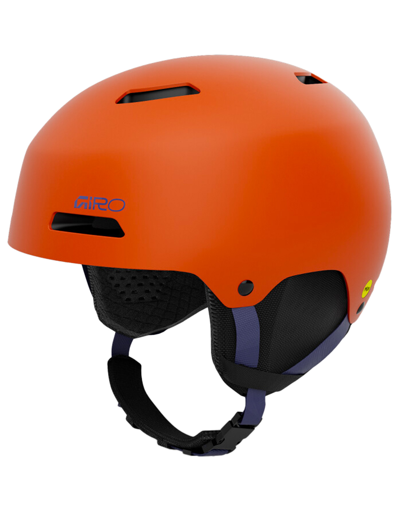 Casque de ski/snowboard - Ledge Fs Mips Mat Orange - Taille 52-55,5 cm