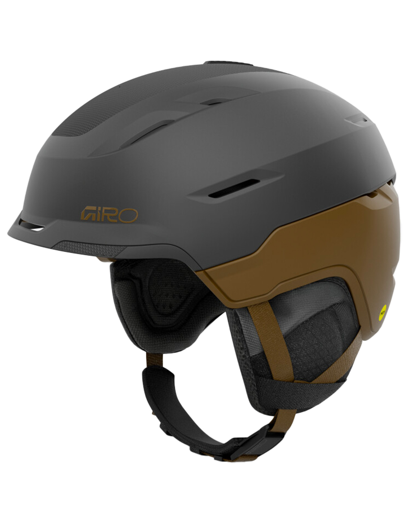 Casque de ski Tor Spherical Mat Mettalic Coal/Tan für Herren Größe M Grau