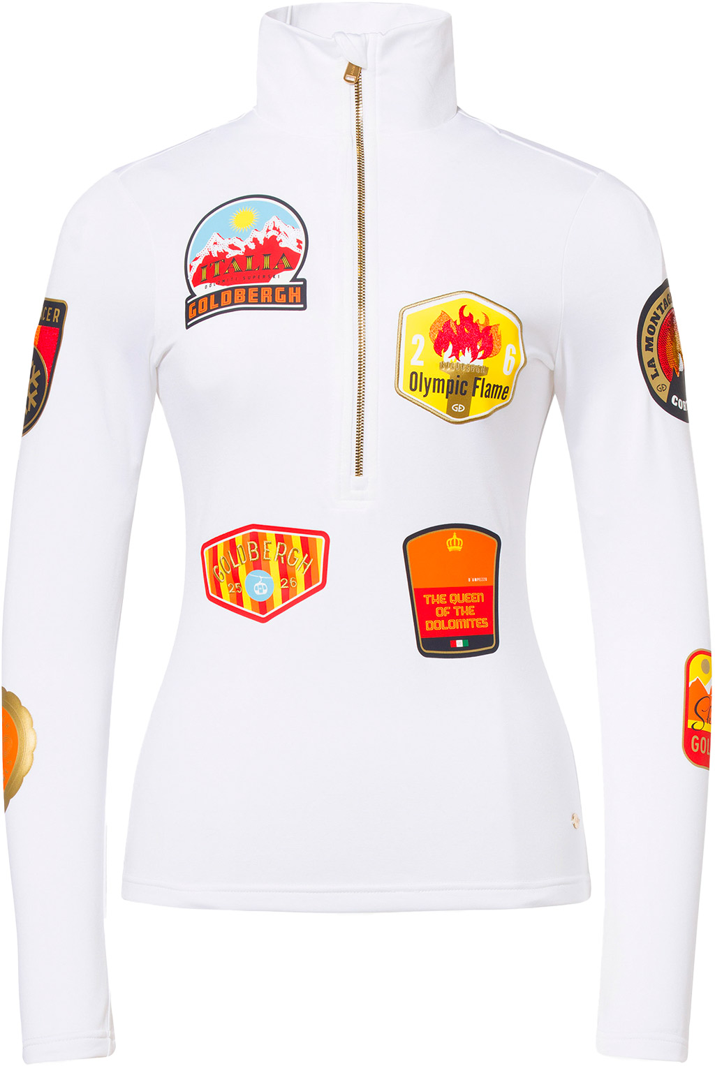 Première couche technique à col montant - Triumph White - Taille S - Blanc