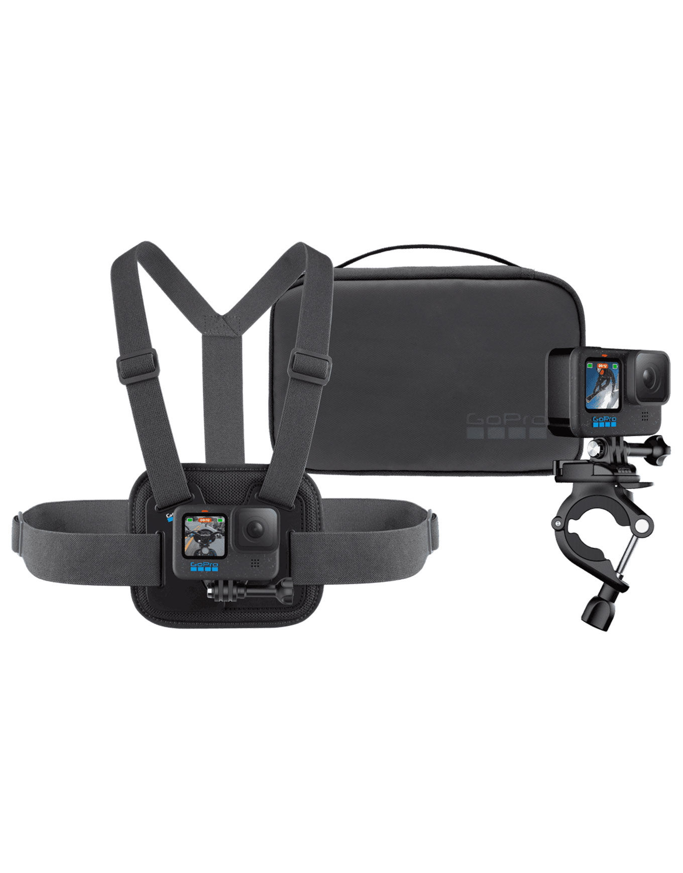 Go Pro - Accessoires pour caméra - Kit Sports - Noir