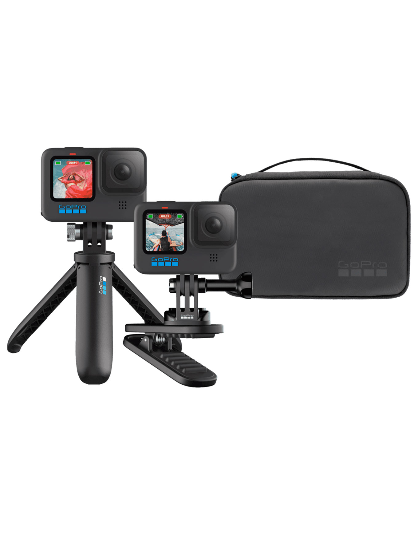 Go Pro - Accessoires pour caméra - Kit Voyage - Noir