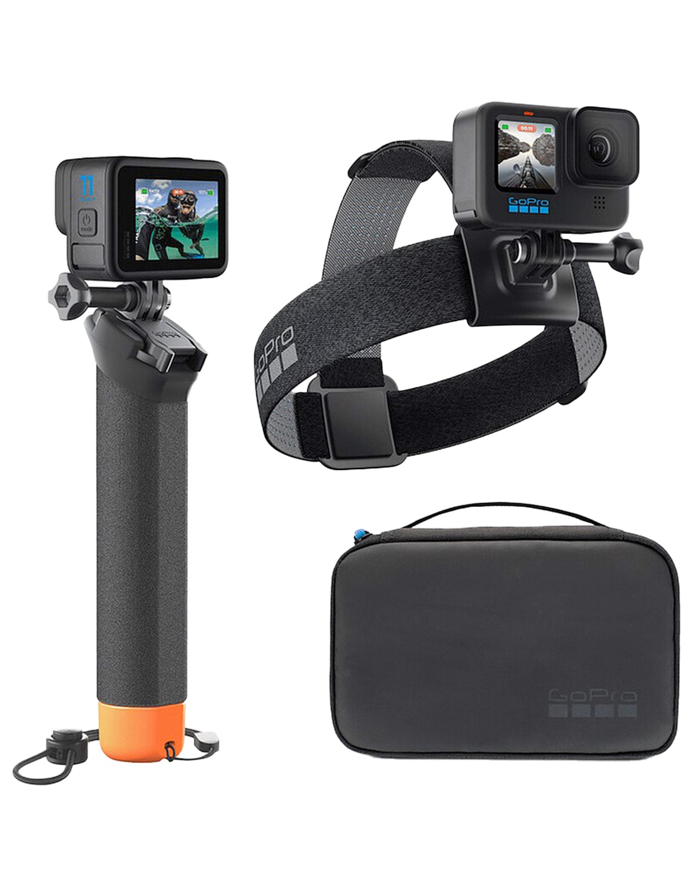 Go Pro Accessoires pour caméra Kit Aventure 3.0 schwarz