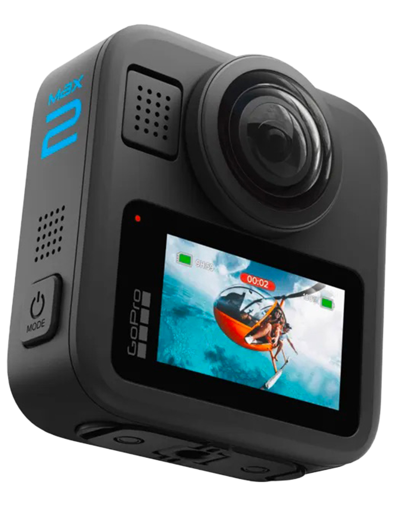 Go Pro Pack avec caméra embarquée MAX2 et divers accessoires MAX2 Speciality Bundle schwarz