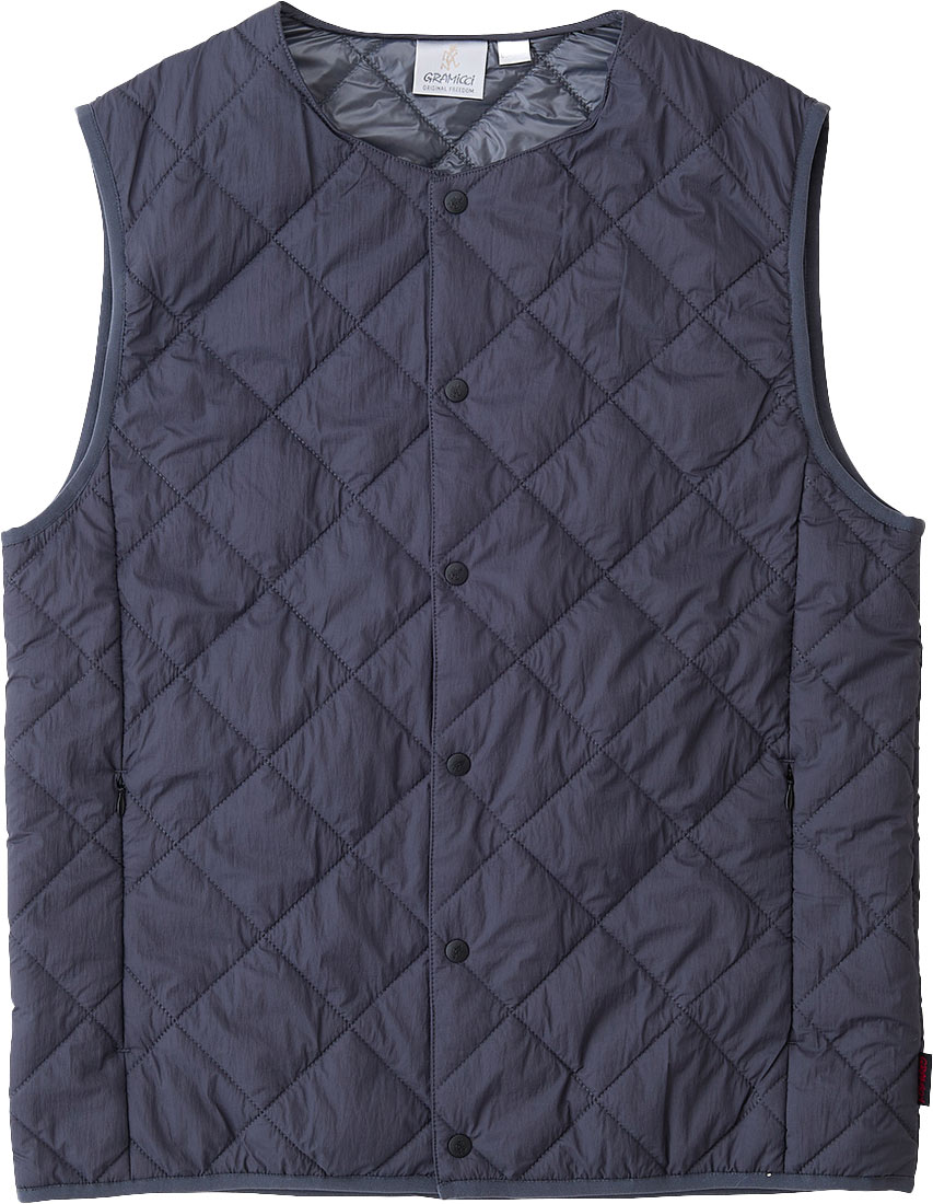 Veste sans manches matelassée et isolée - Thermal Insulation Quilted Vest Black en Nylon - Taille M - Noir