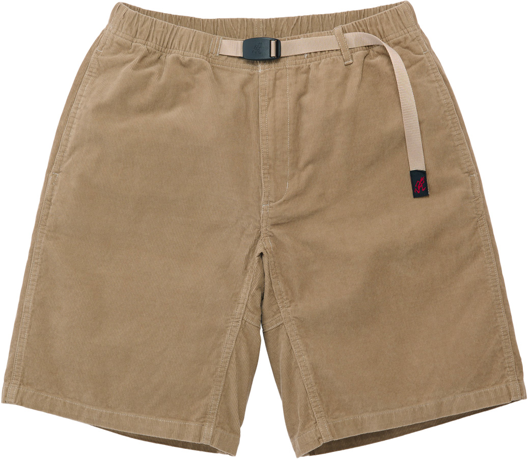 Short en velours côtelé décontracté - Corduroy G-Short Beige en Nylon - Taille L