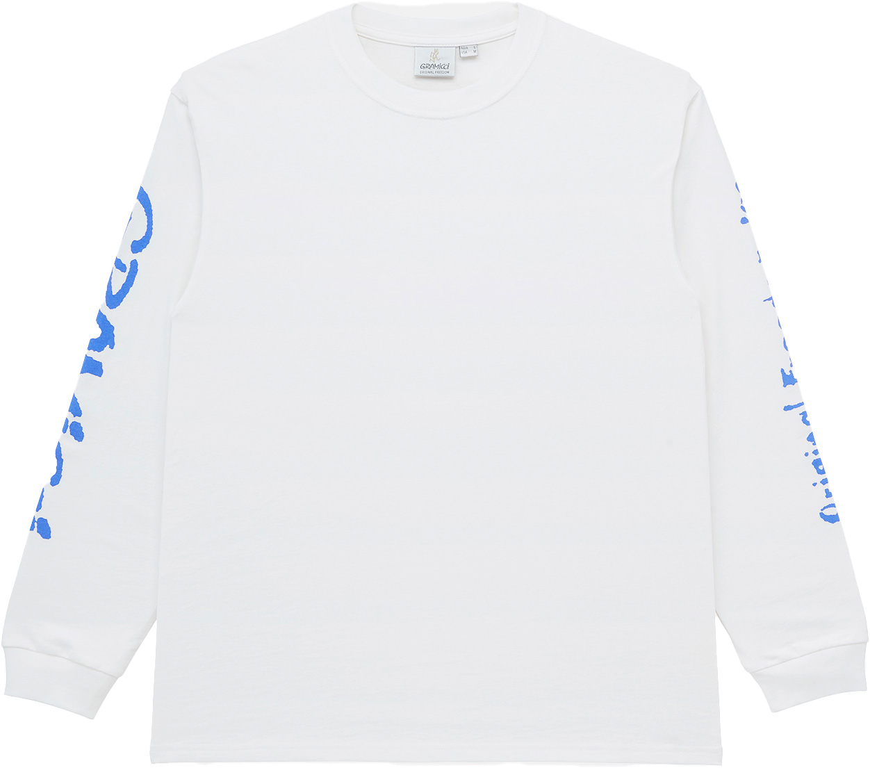 T-shirt en coton biologique - Freedom LS Tee White en Coton - Taille M - Blanc
