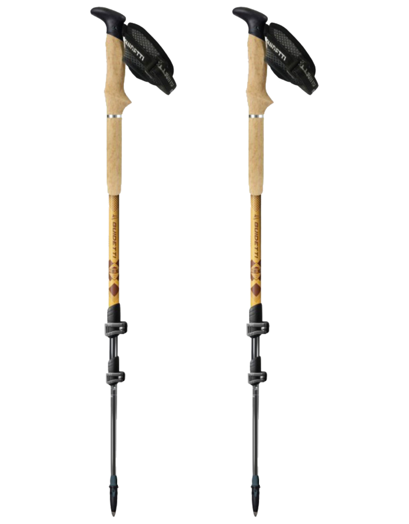 Bâtons de randonnée - Terre de Trek Light MK2 en Aluminium - Marron