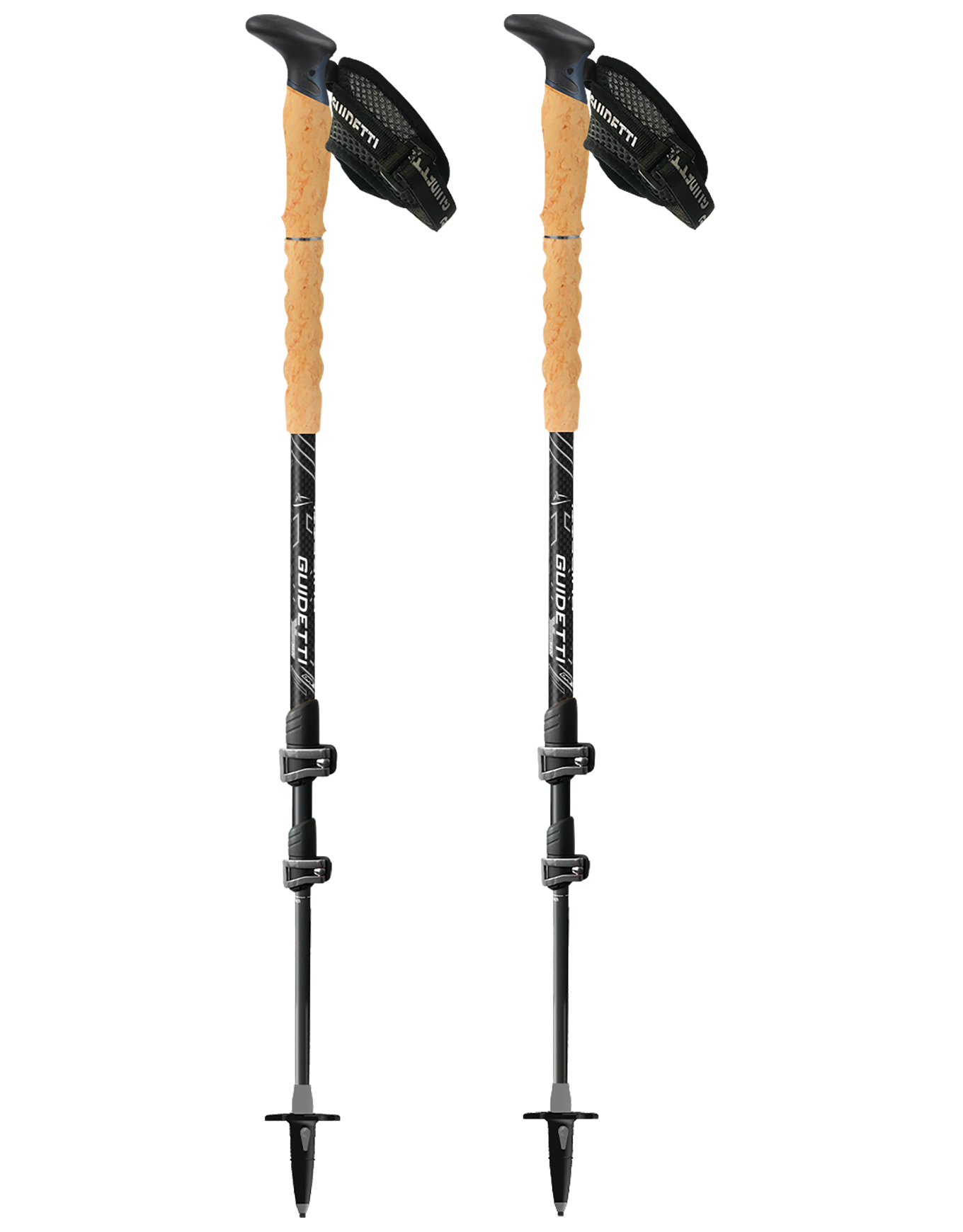 Bâtons de trekking en aluminium - X Pro Alu en Aluminium - Noir