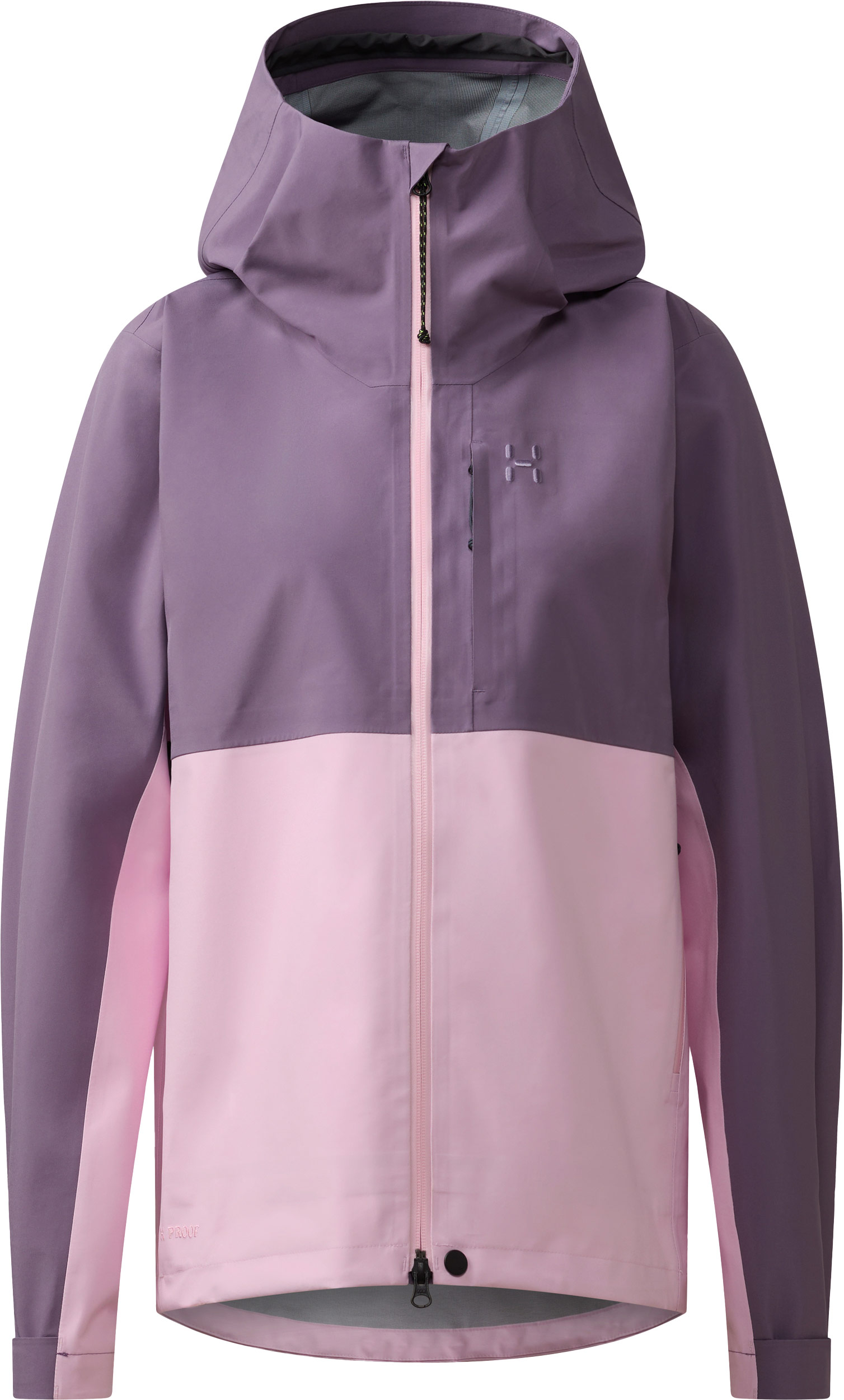 Veste imperméable - Front Proof II Jacket W Purple Fog/Fresh Pink - Taille M - Violet