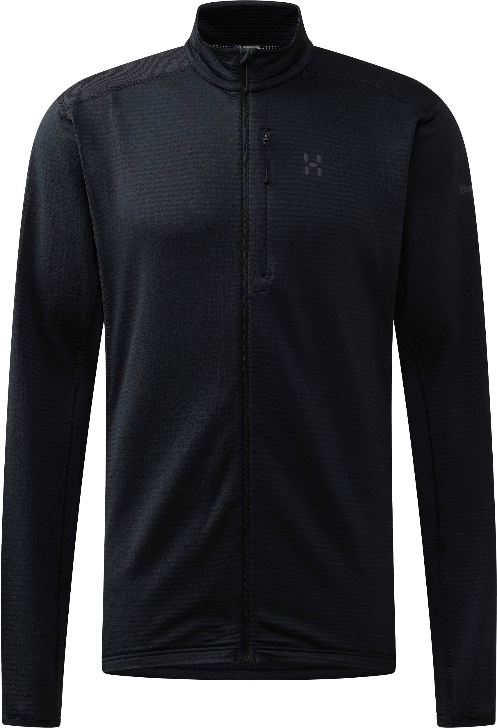 Veste de randonnée légère et stretch - L.I.M Mid Multi Jacket M True Black en Softshell - Taille L - Noir