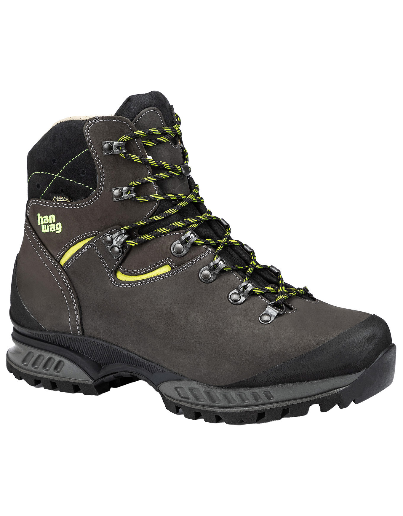 Chaussures de trekking GORE-TEX - Tatra II GTX Asphalt/Yellow en Cuir - Taille 44 - Gris