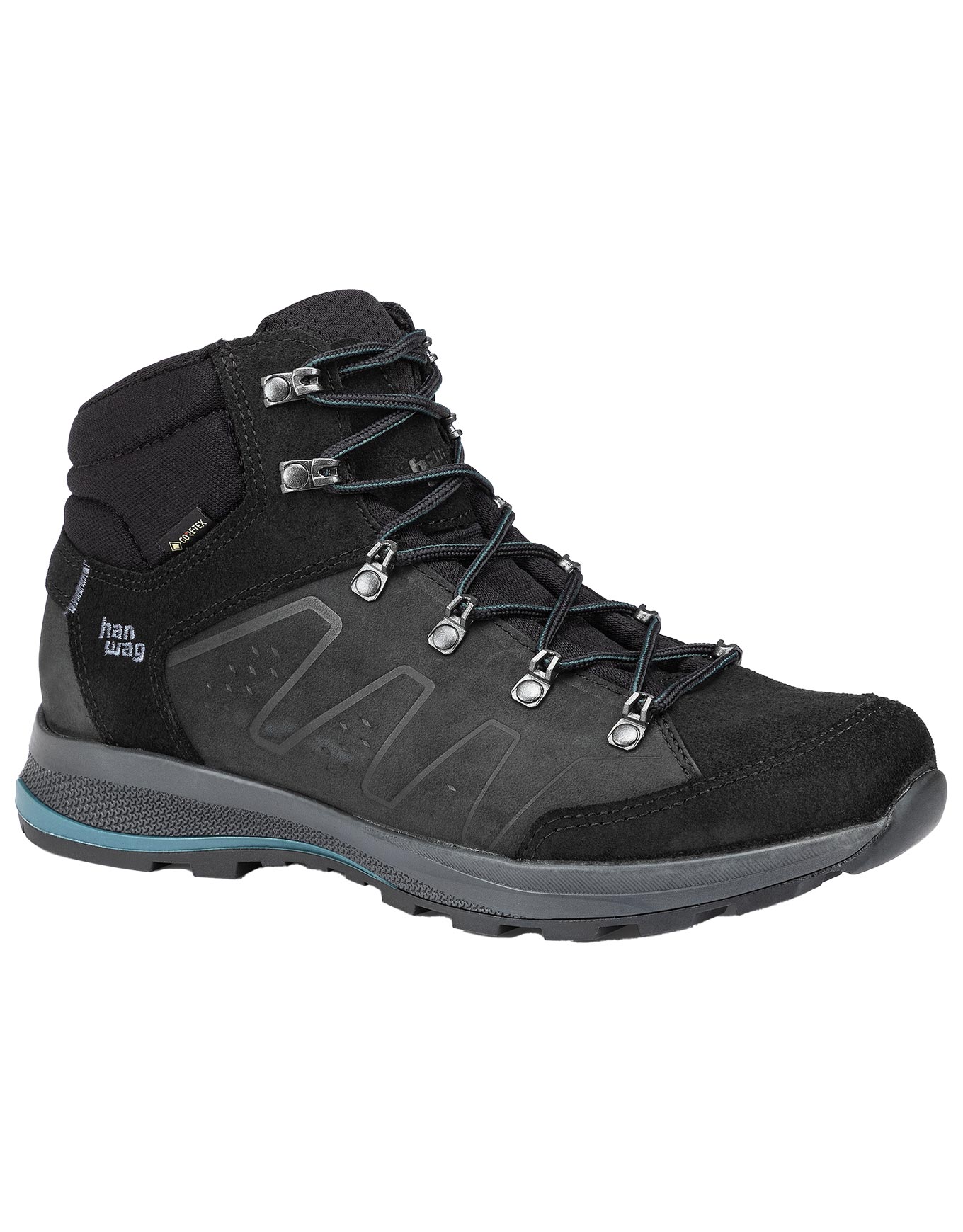Chaussures de randonnée GORE-TEX - Torsby GTX Black/Dusk en Cuir - Taille 44,5 - Noir