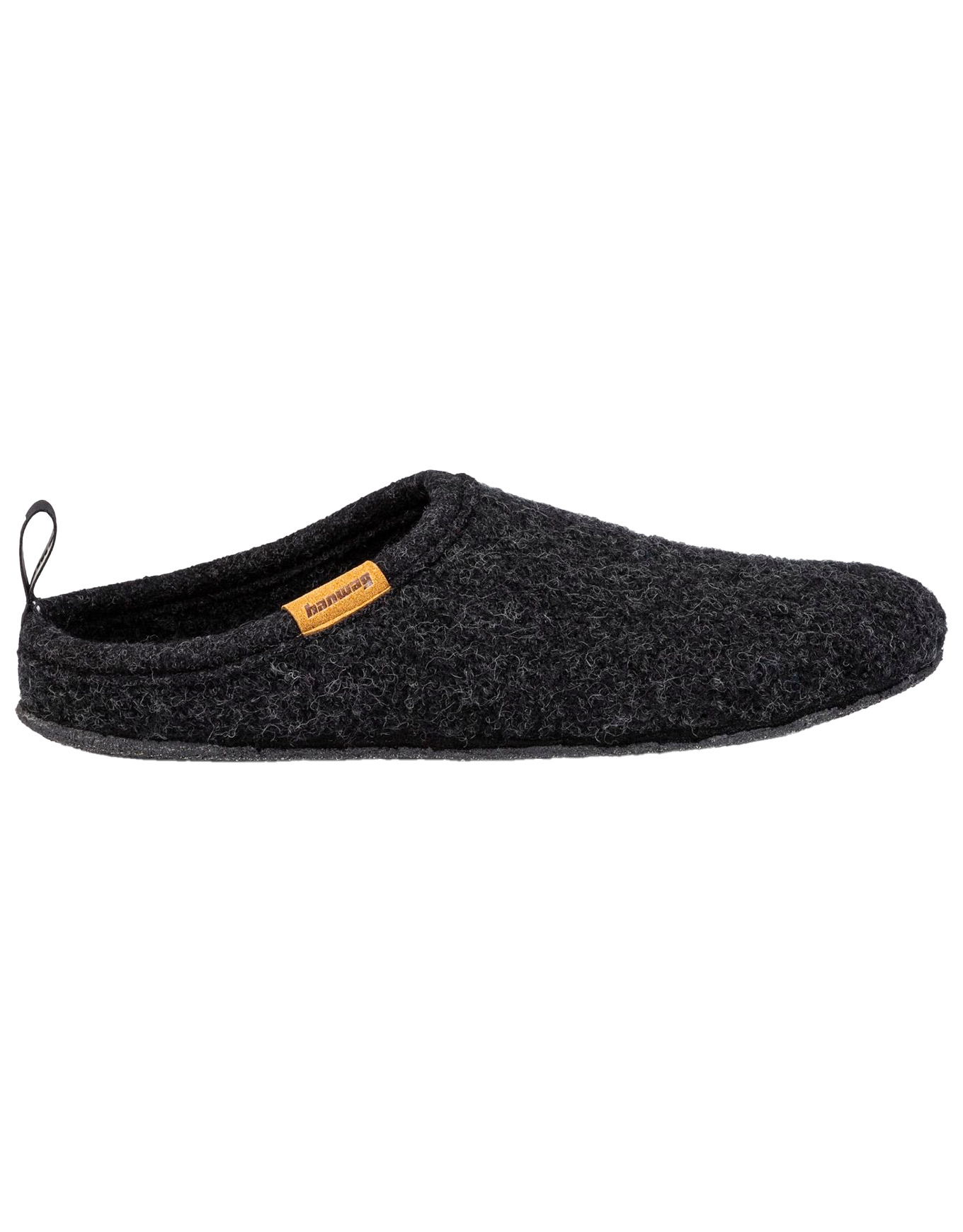 Hausschuhe für die Schutzhütte – Unisex – Cabin Loafer Cabin Loafer Charcoal aus Wolle Größe 38 Grau