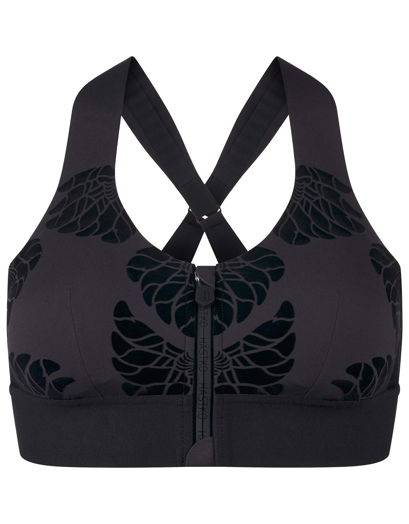 Brassière maintien fort impact - Bra n°92 True Black - Taille 80-85/C-D - Noir