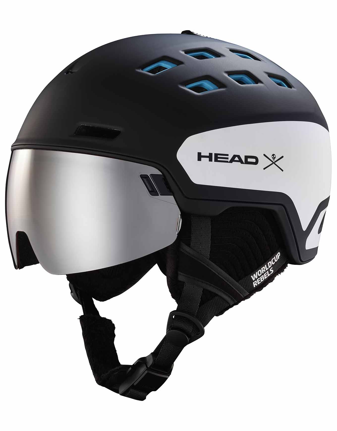 Casque de ski/snowboard - Radar Wcr - Taille 52-55 cm - Noir