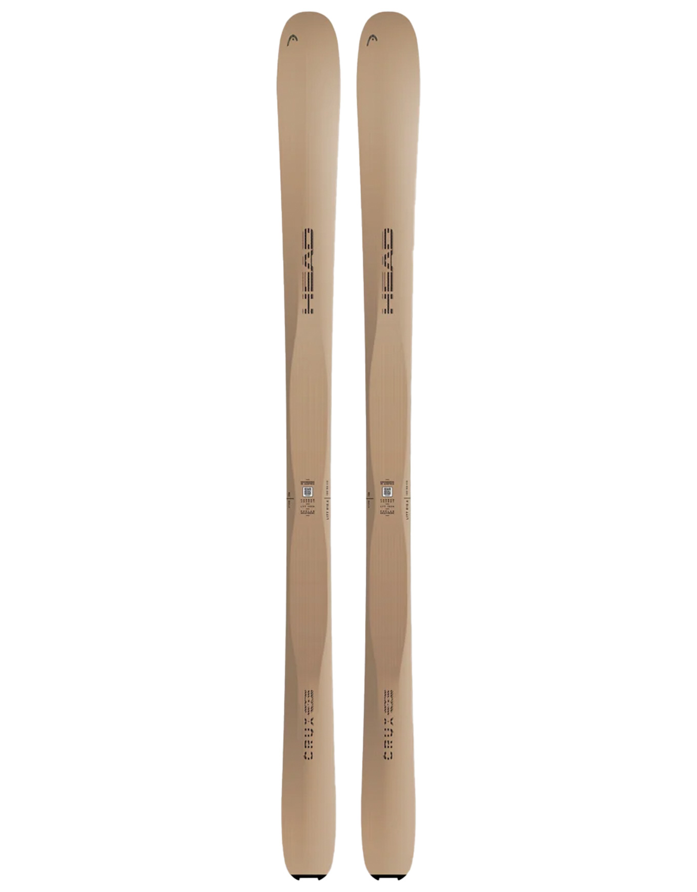 Skier für Wanderungen Crux 93 2026 für Herren aus Holz Größe 184 cm Braun