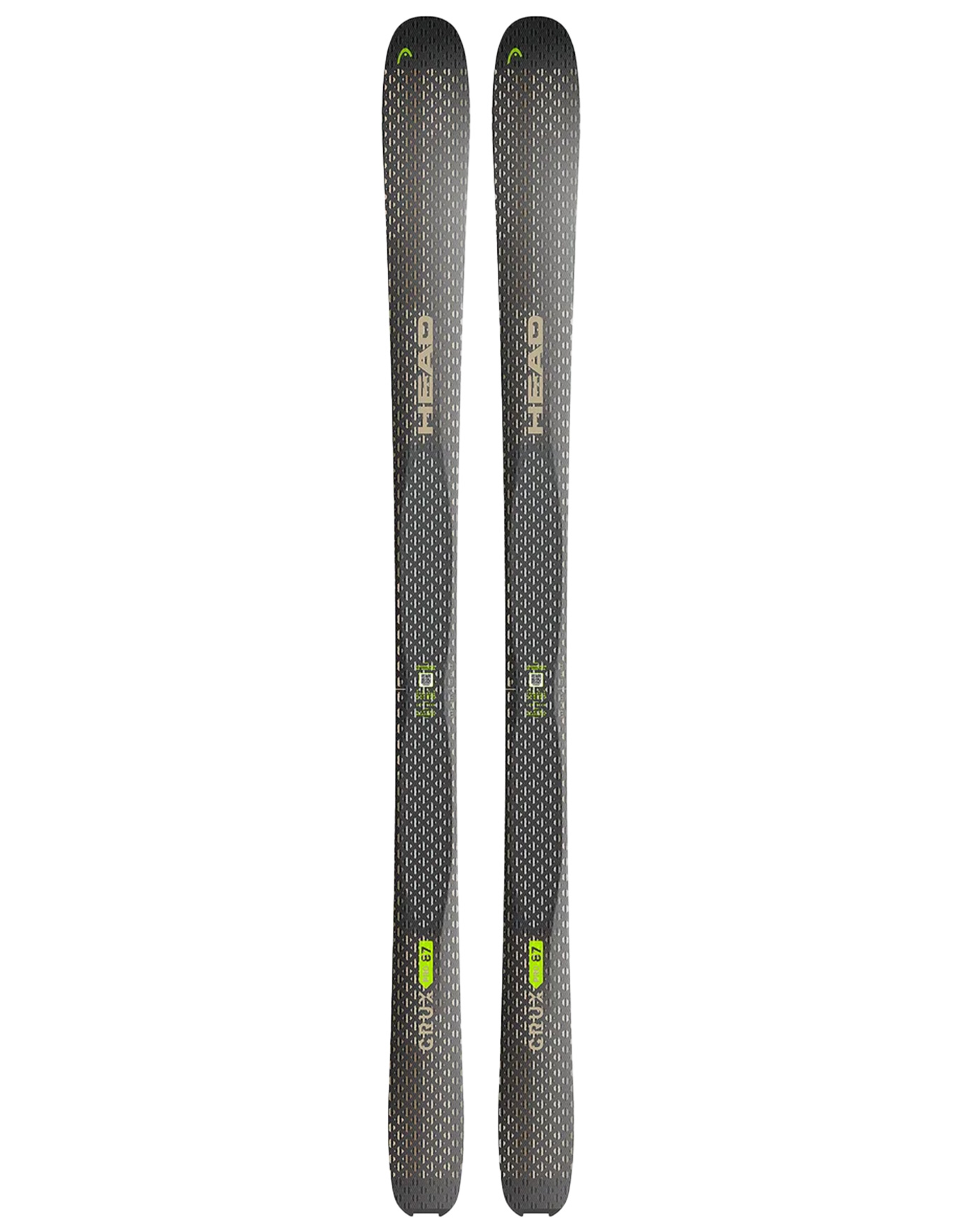 Skier für Wanderungen Crux 87 Pro 2026 für Herren Größe 170 cm schwarz