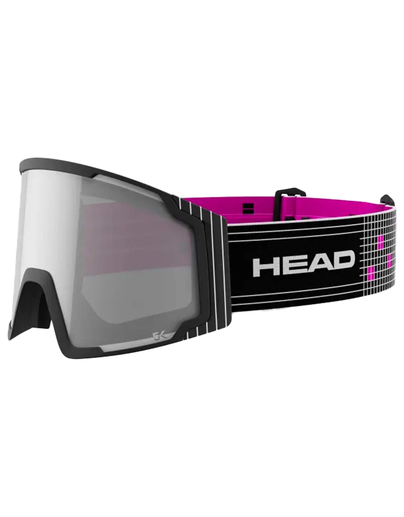 Masque de ski - Neves Pro 5K Race Vis RD + SL en Silicone - Taille M - Noir