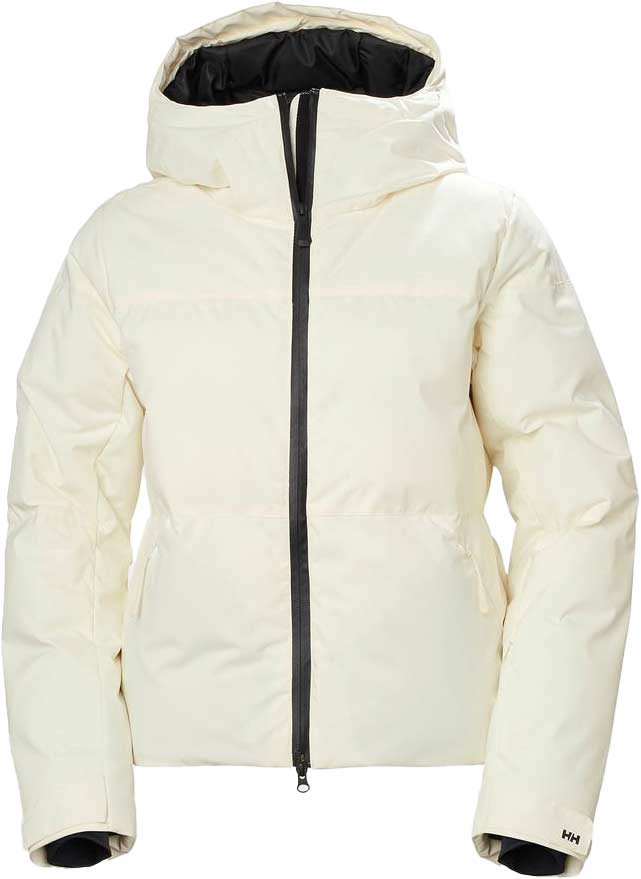 Veste de ski isolée et imperméable - W Nora Short Puffy Jacket Snow - Taille M - Beige