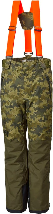 Pantalon de ski imperméable et isolant en Primaloft® Black Eco Jr No Limits 2.0 Pant Utility Green Kindergröße 8 Jahre