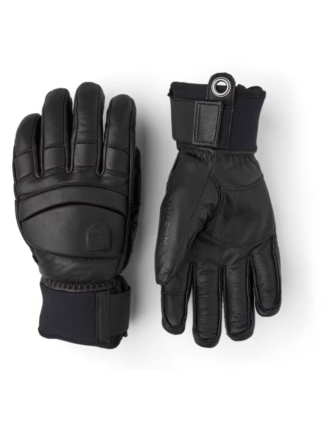 Gants de ski en cuir - Fall Line Glove Black/Black en Cuir - Taille 11 - Noir