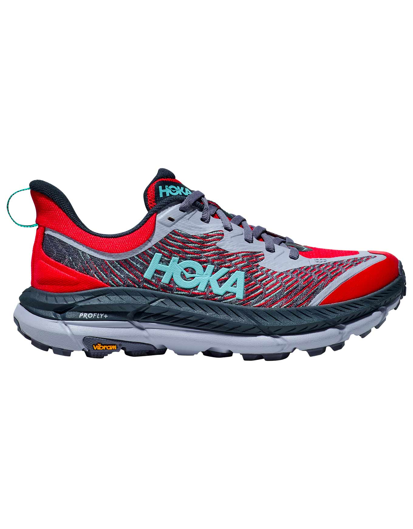 Chaussures de trail - Mafate Speed 4 W Cerise / Stormy Skies - Taille 37 1/3 - Rouge