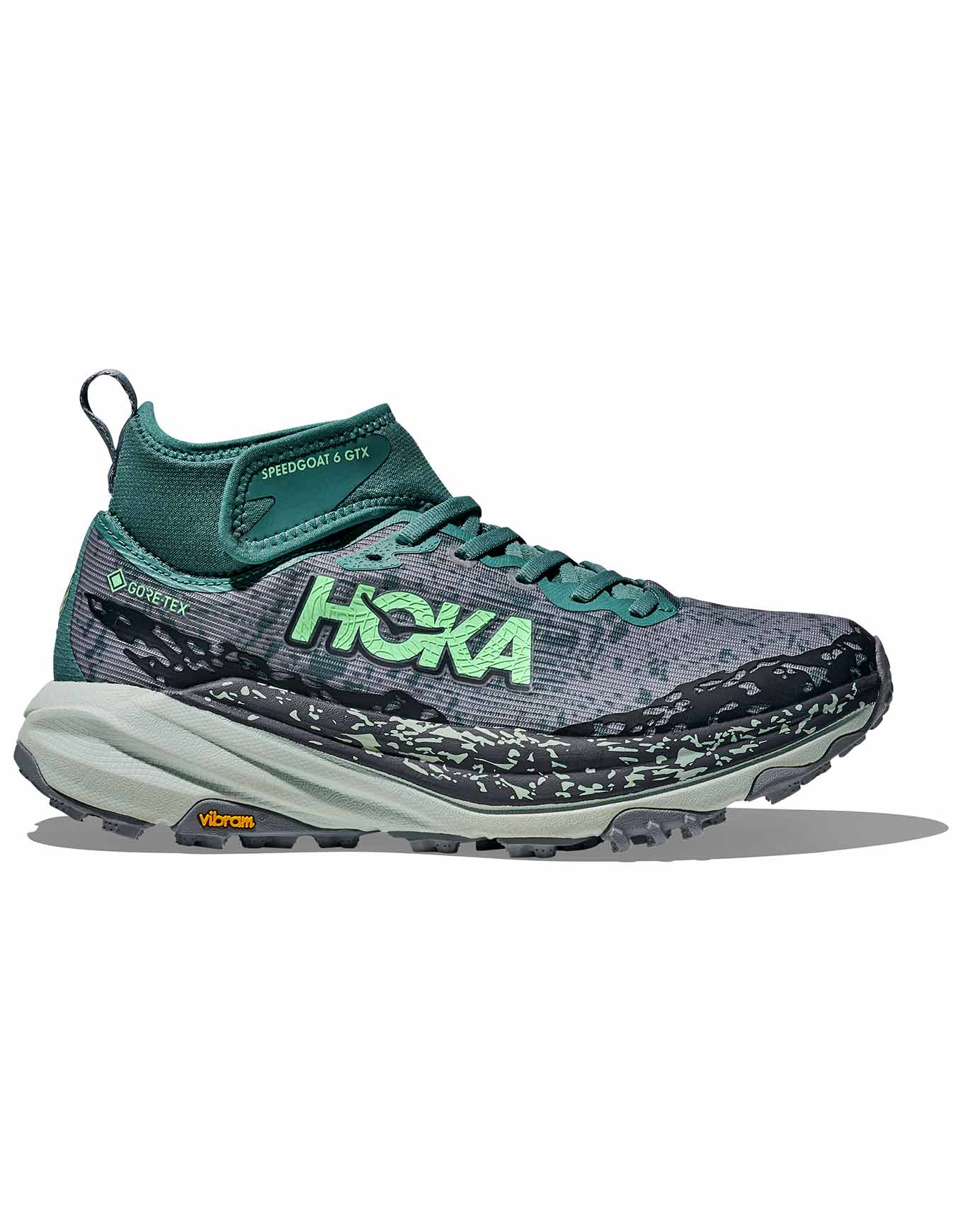 Chaussures de trail en GORE-TEX - Speedgoat 6 Mid GTX W Mountain Fog/Droplet - Taille 37 1/3 - Gris