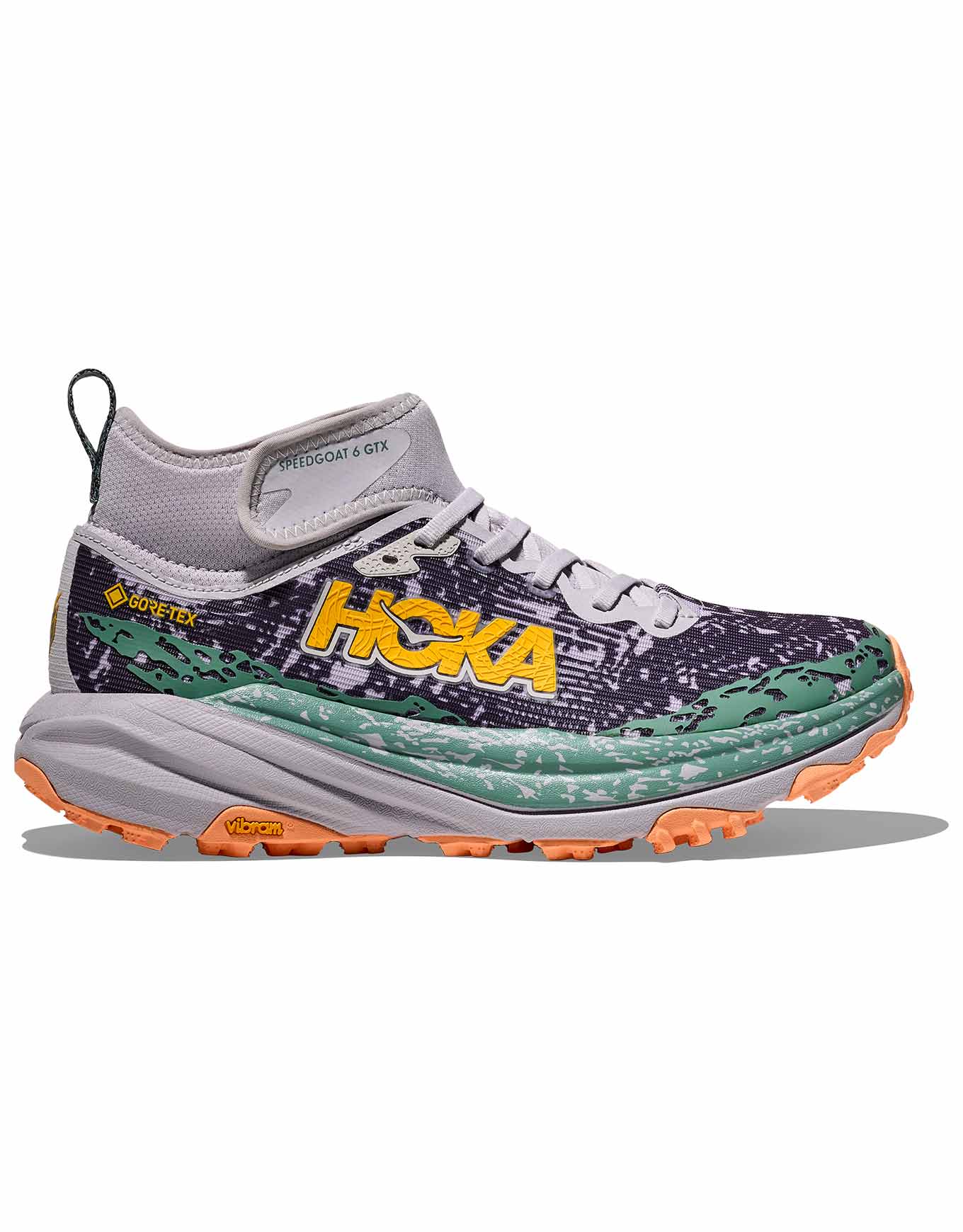 Chaussures de trail en GORE-TEX - Speedgoat 6 Mid GTX W Ash Grey/Charcoal Grey - Taille 37 1/3 - Gris