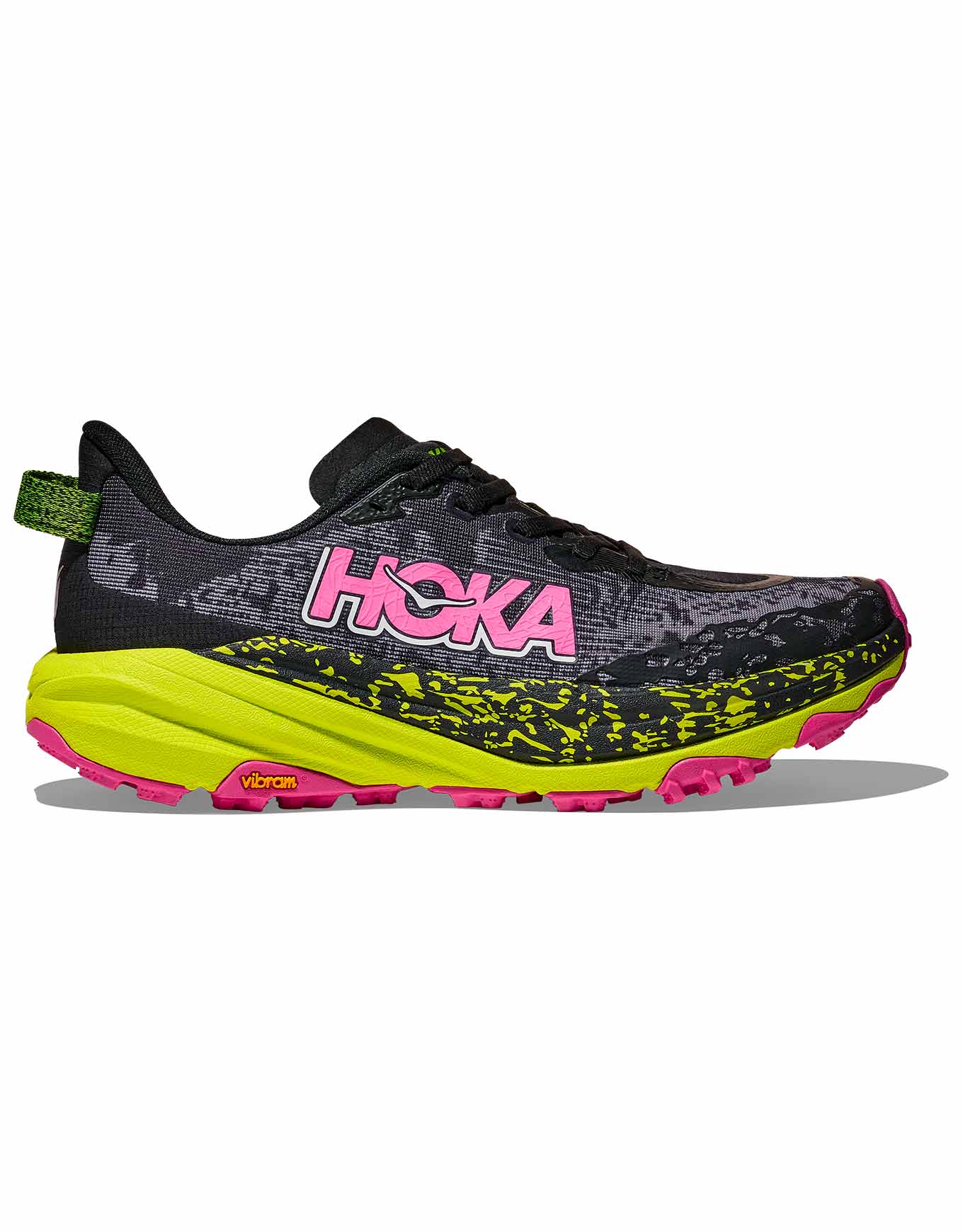 Chaussures de trail - Speedgoat 6 W Black/Neon Citrus - Taille 36 - Noir