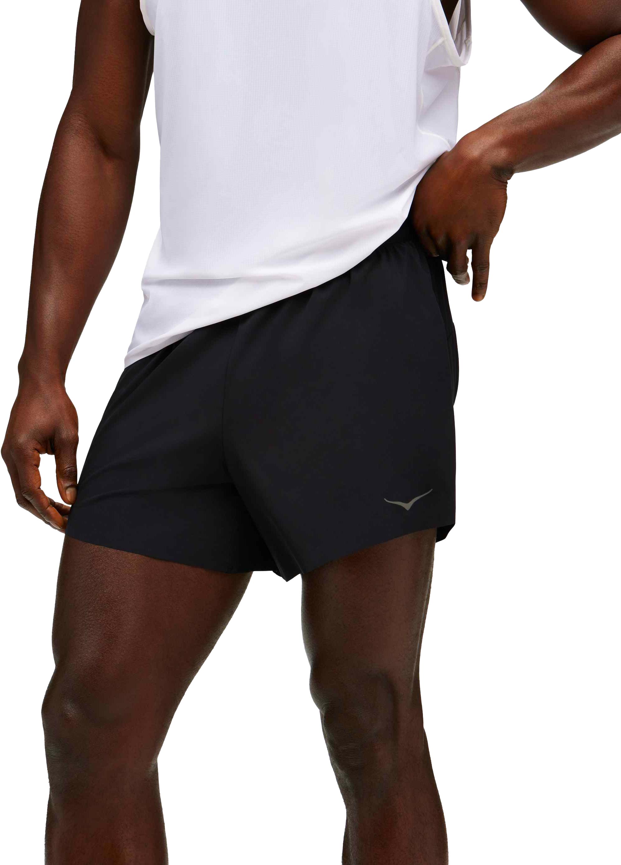 Short de trail running - M Glide 5'' Short W/ Brief Black - Taille XL - Noir