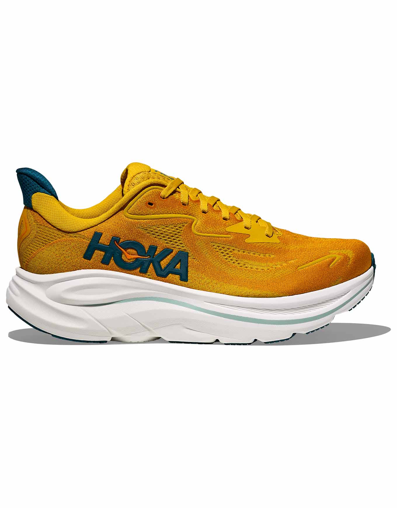 Chaussures de running - Clifton 10 M Yellow Gold/Tidal Wave - Taille 44 2/3 - Or