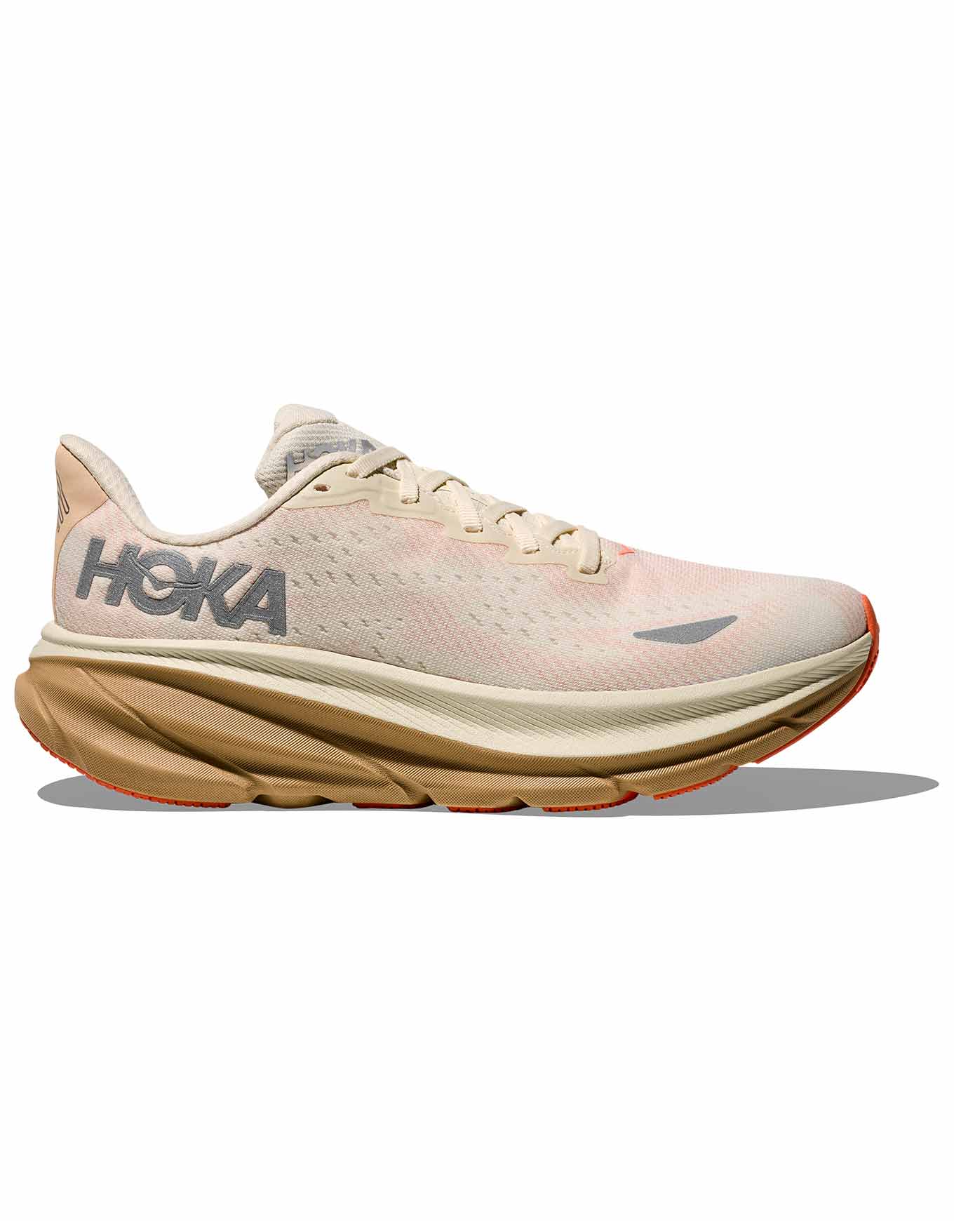 Chaussures de running en GORE-TEX - Clifton 9 GTX W Eggshell/Khaki - Taille 38 2/3 - Beige