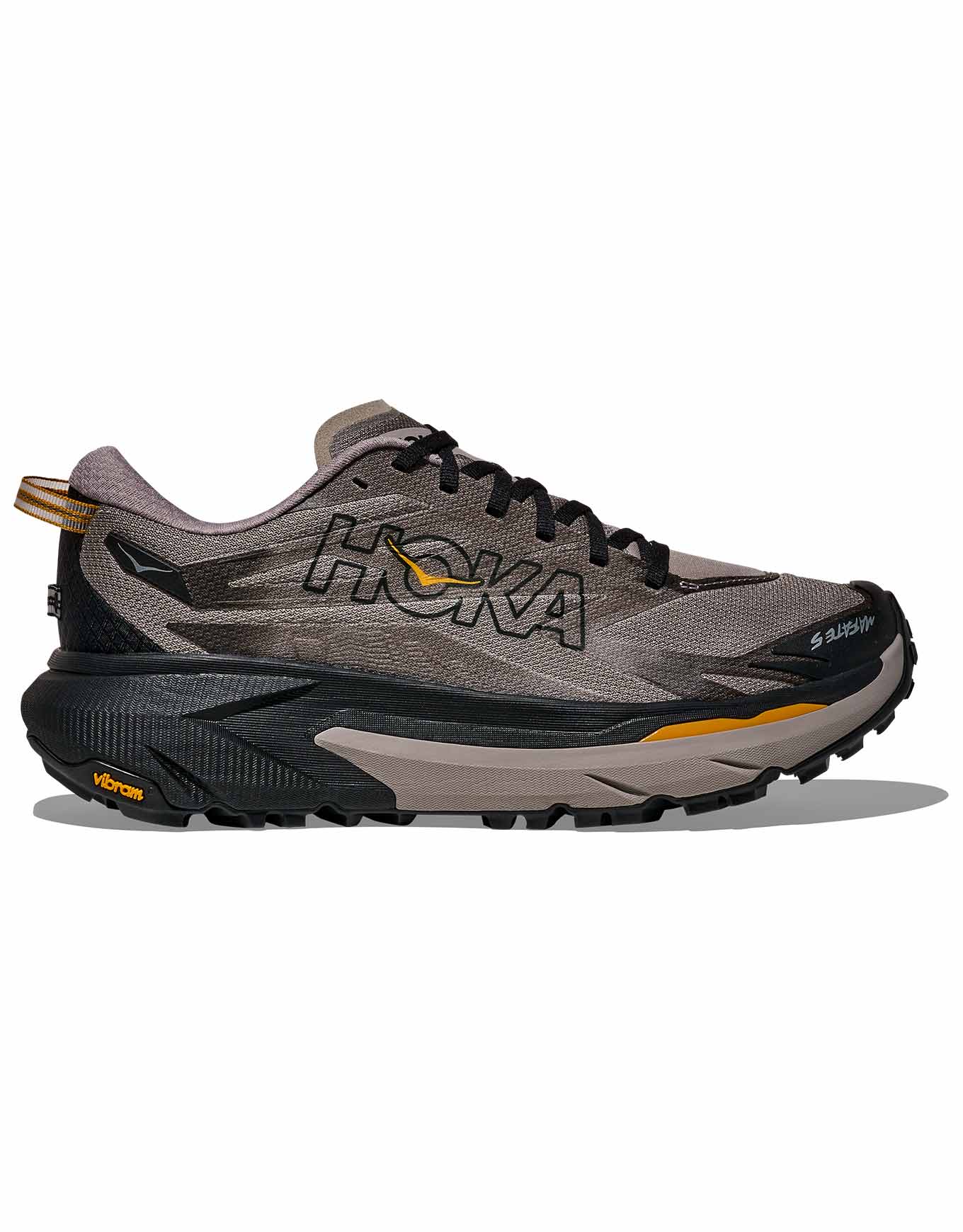 Chaussures de trail - Mafate 5 M Cement/Black - Taille 43 1/3 - Gris