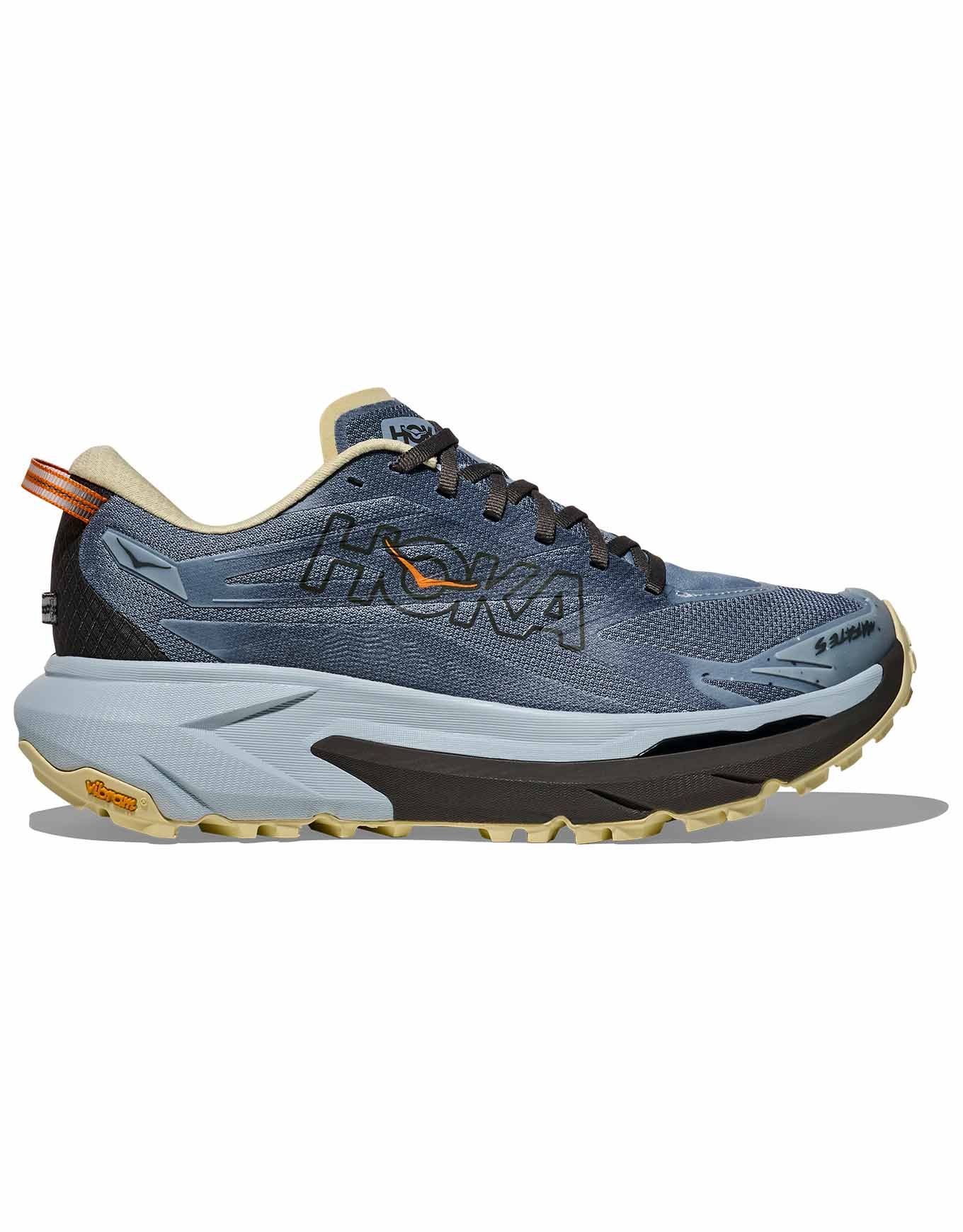 Chaussures de trail - Mafate 5 M Mineral Blue/Washed Blue - Taille 43 1/3 - Bleu