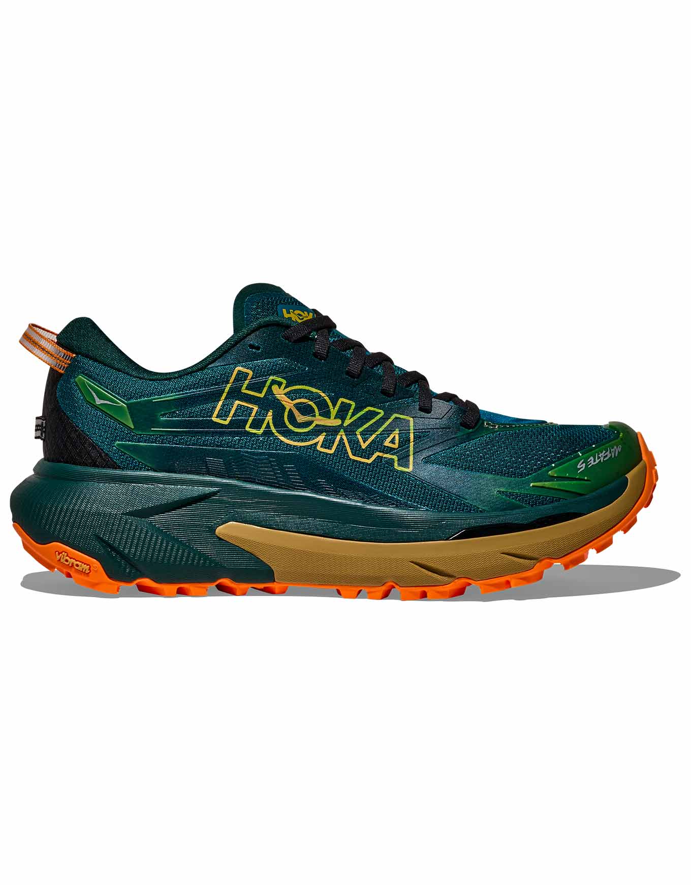 Chaussures de trail - Mafate 5 M Tidal Wave/Mustard Seed - Taille 44 2/3 - Bleu