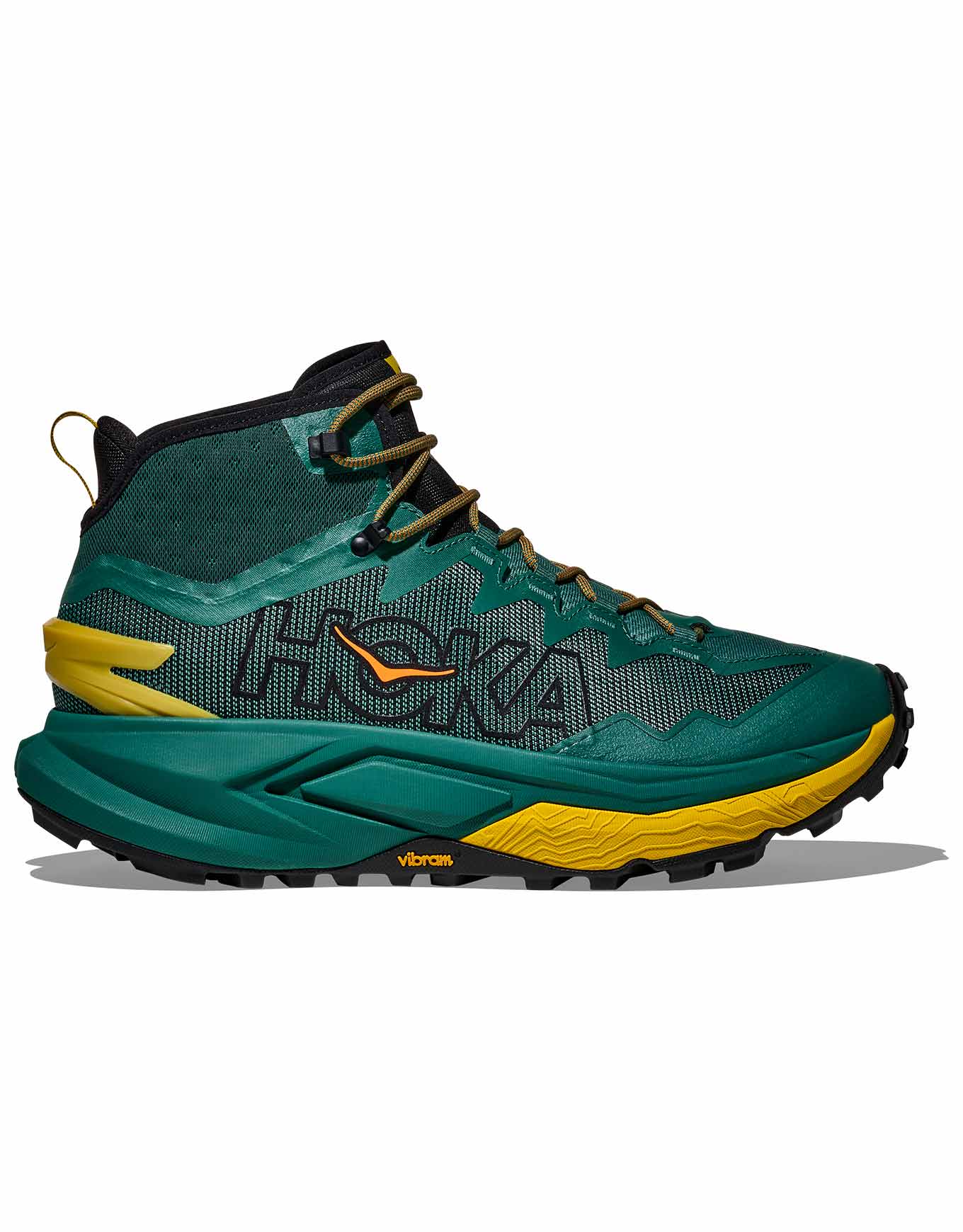 Chaussures de randonnée journée - Mafate Hike M Thyme/Yellow Gold - Taille 44 2/3 - Vert