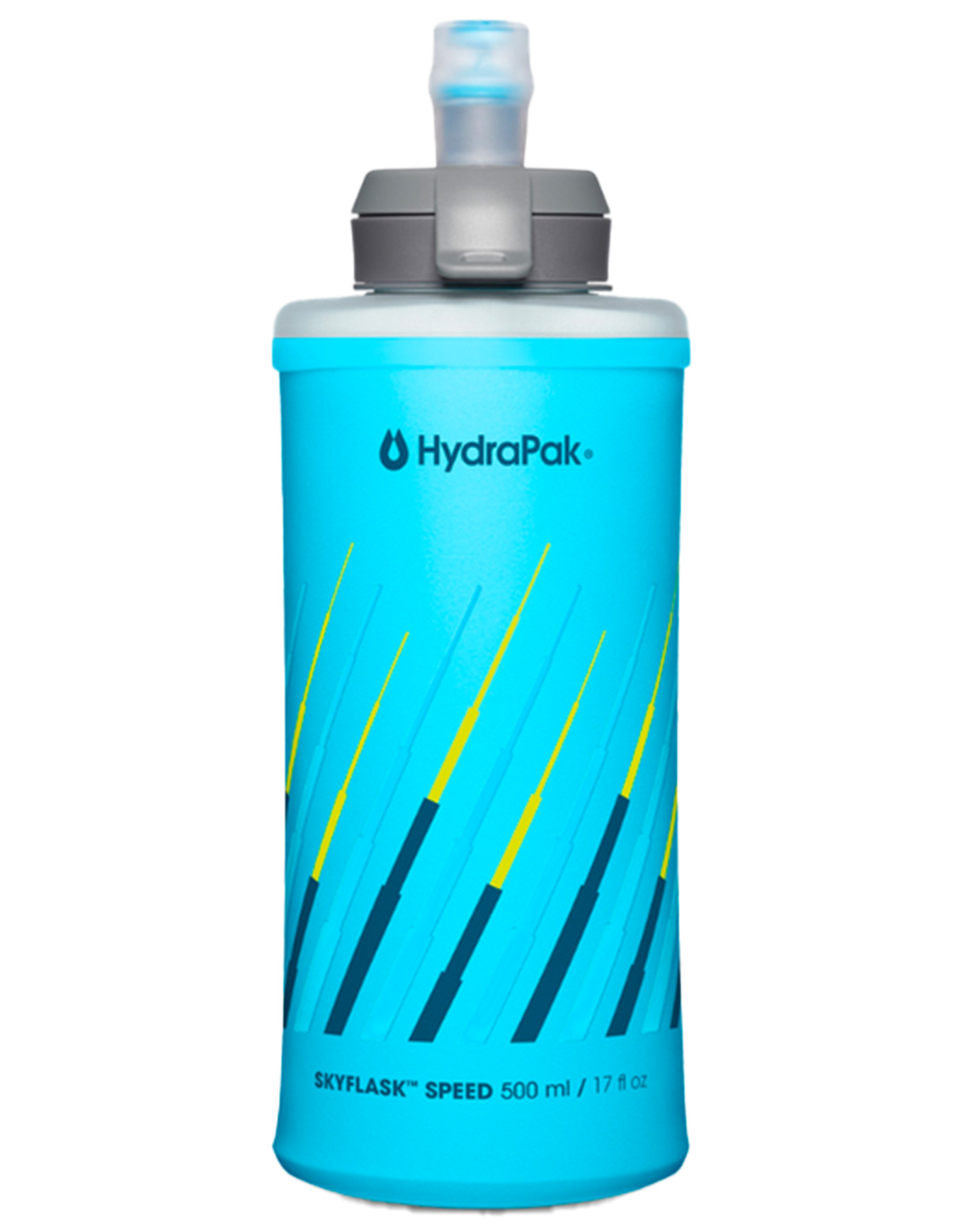 Hydrapak - 0,50-Liter-Flasche - Skyflask Speed 500ml Malibu Blue  - Blau
