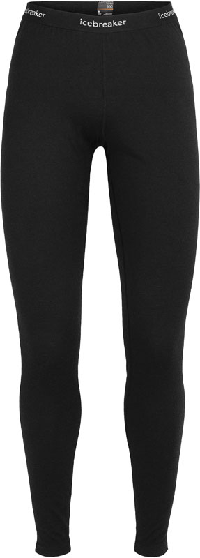Legging en laine de mérinos - W Merino 200 Oasis Leggings Black en Laine - Taille M - Noir