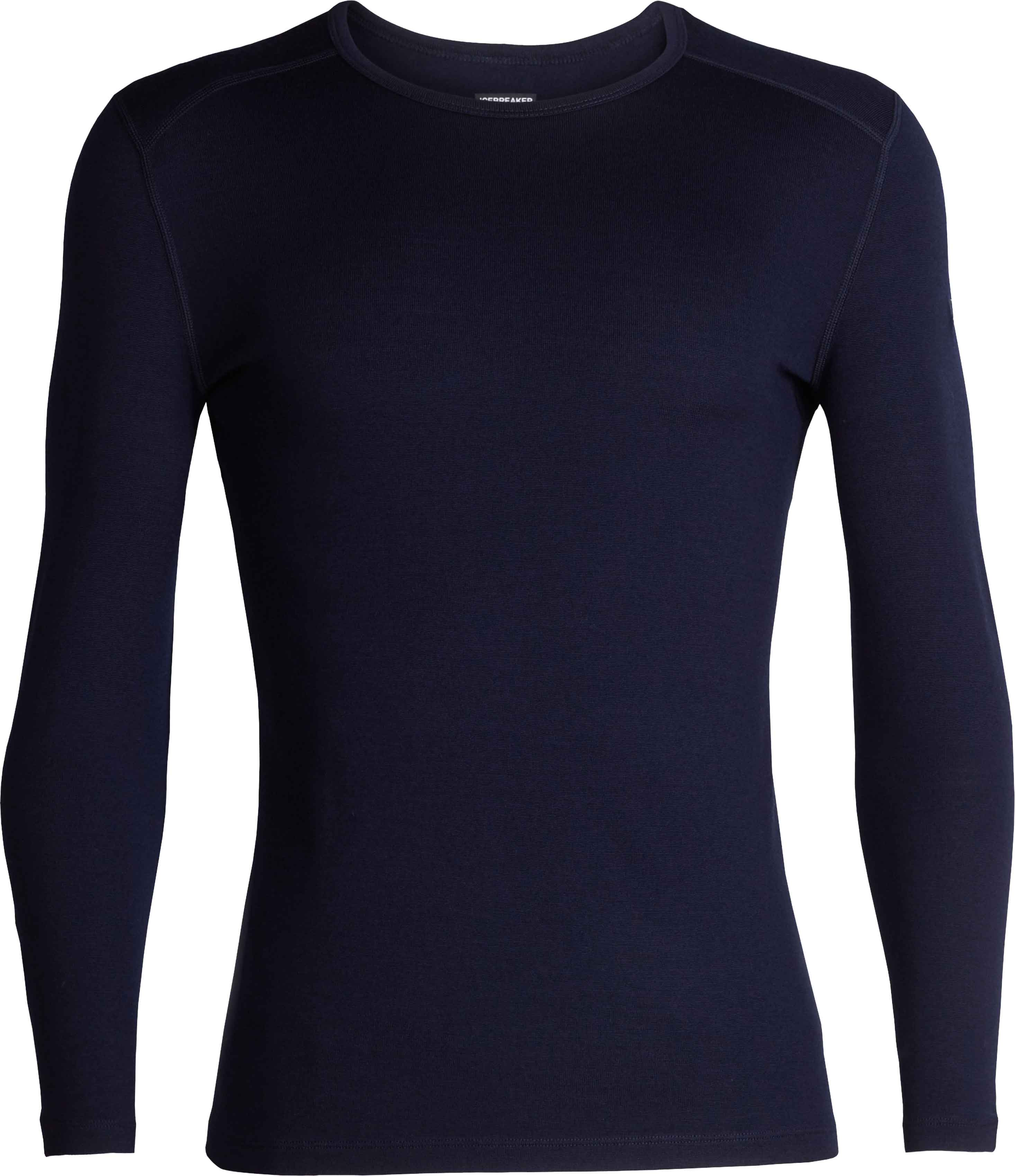 Sous-vêtement en laine de mérinos - M Merino 260 Tech LS Crewe Midnight Navy en Laine - Taille XL