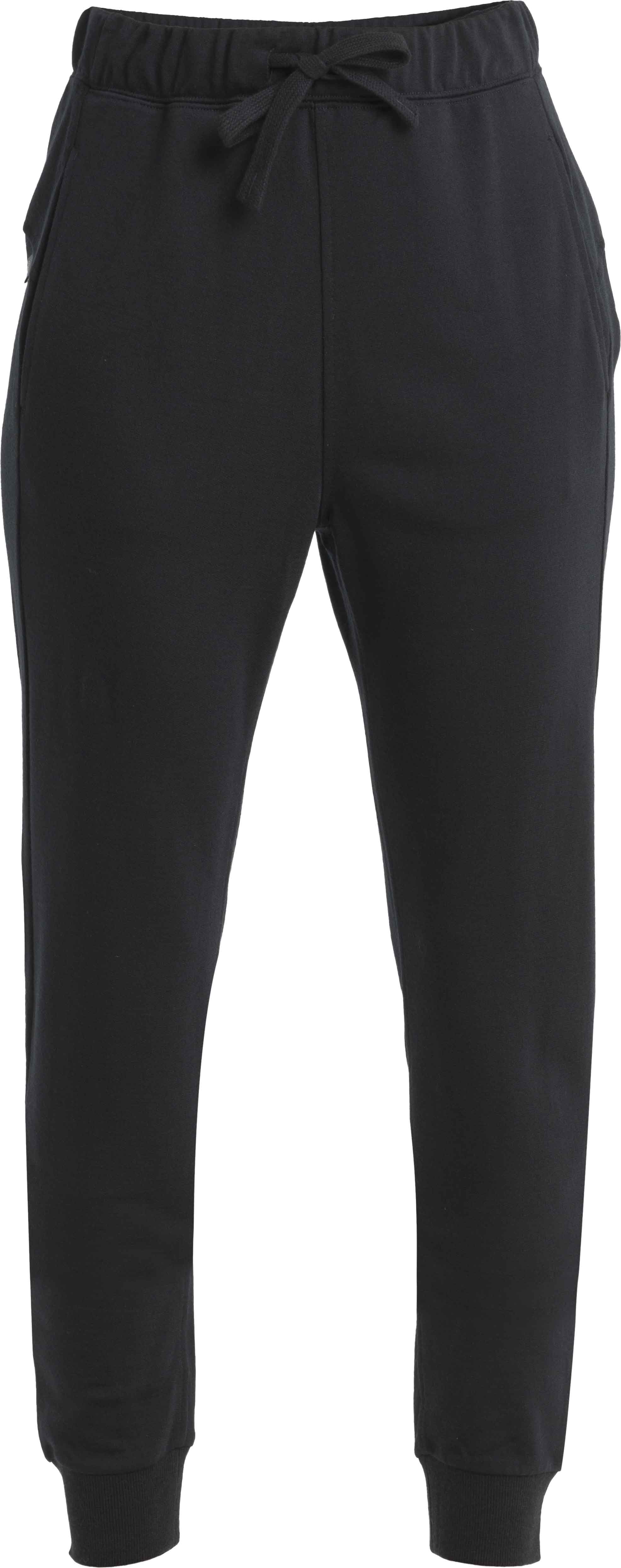 Jogging en laine de mérinos - W Merino Blend 200 Crush Pants Black en Laine - Taille XS - Noir