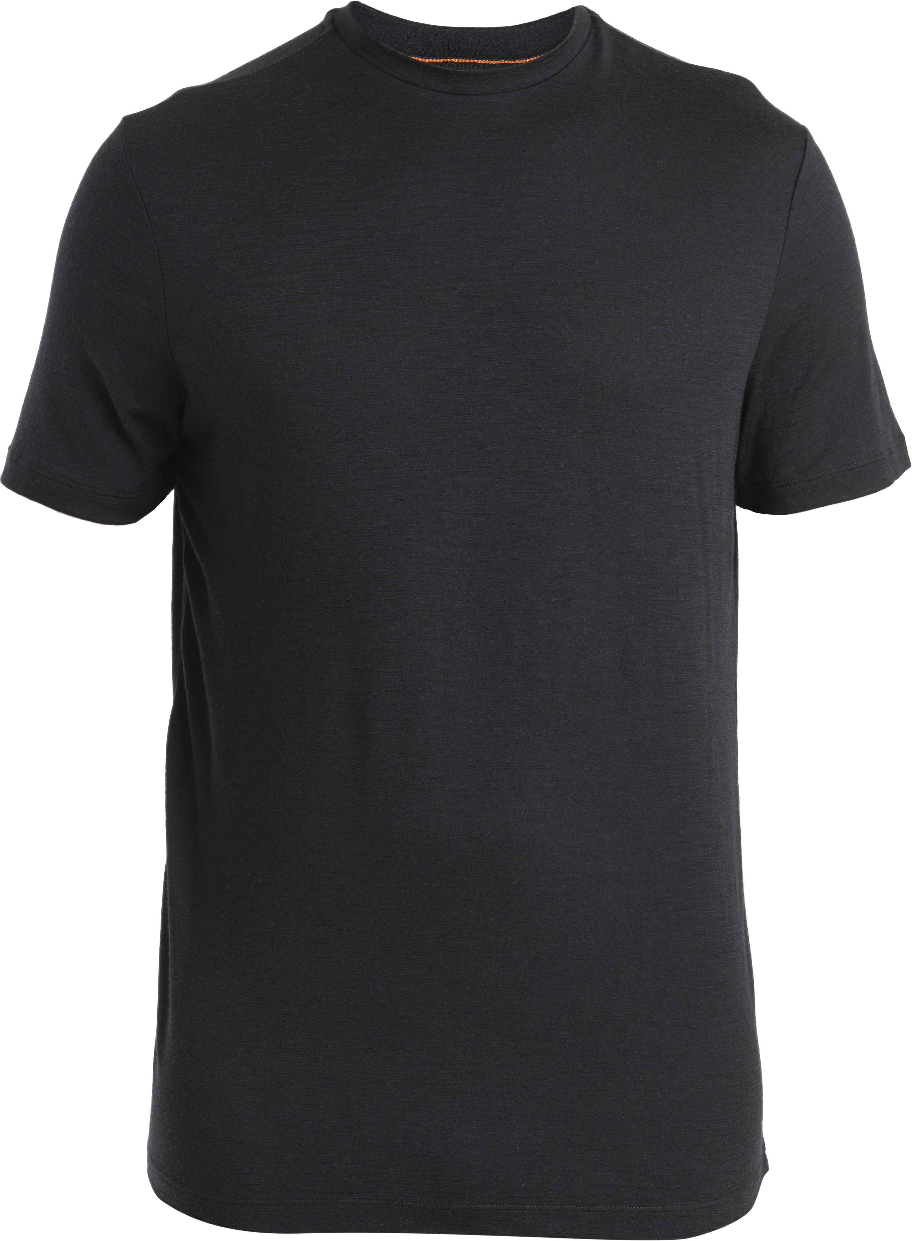 T-shirt à manches courtes en laine de mérinos - M Merino 150 Tech Lite SS Tee Black en Laine - Taille L - Noir