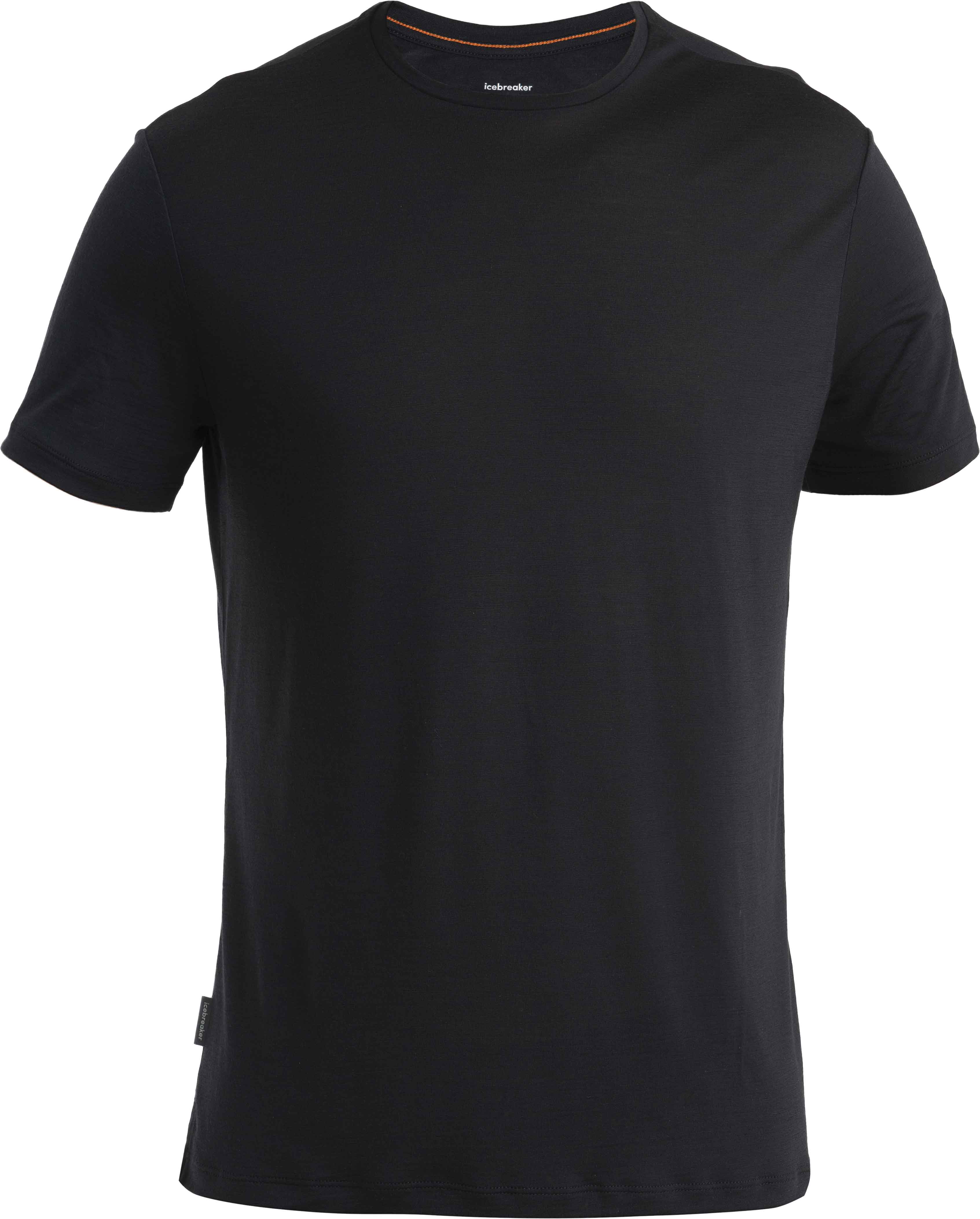 T-shirt à manches courtes léger et respirant - M Merino Blend 125 Cool-Lite Sphere SS Tee Black - Taille L - Noir