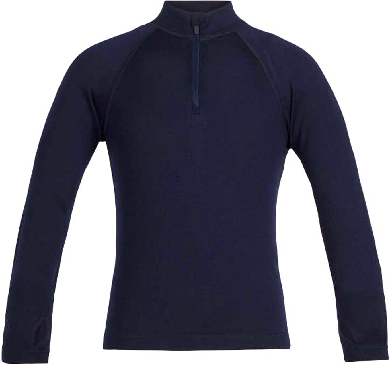 Technische Unterwäsche aus Merinowolle K Merino 260 Tech LS Half Zip Midnight Navy aus Wolle Kindergröße 4 Jahre Navy blau