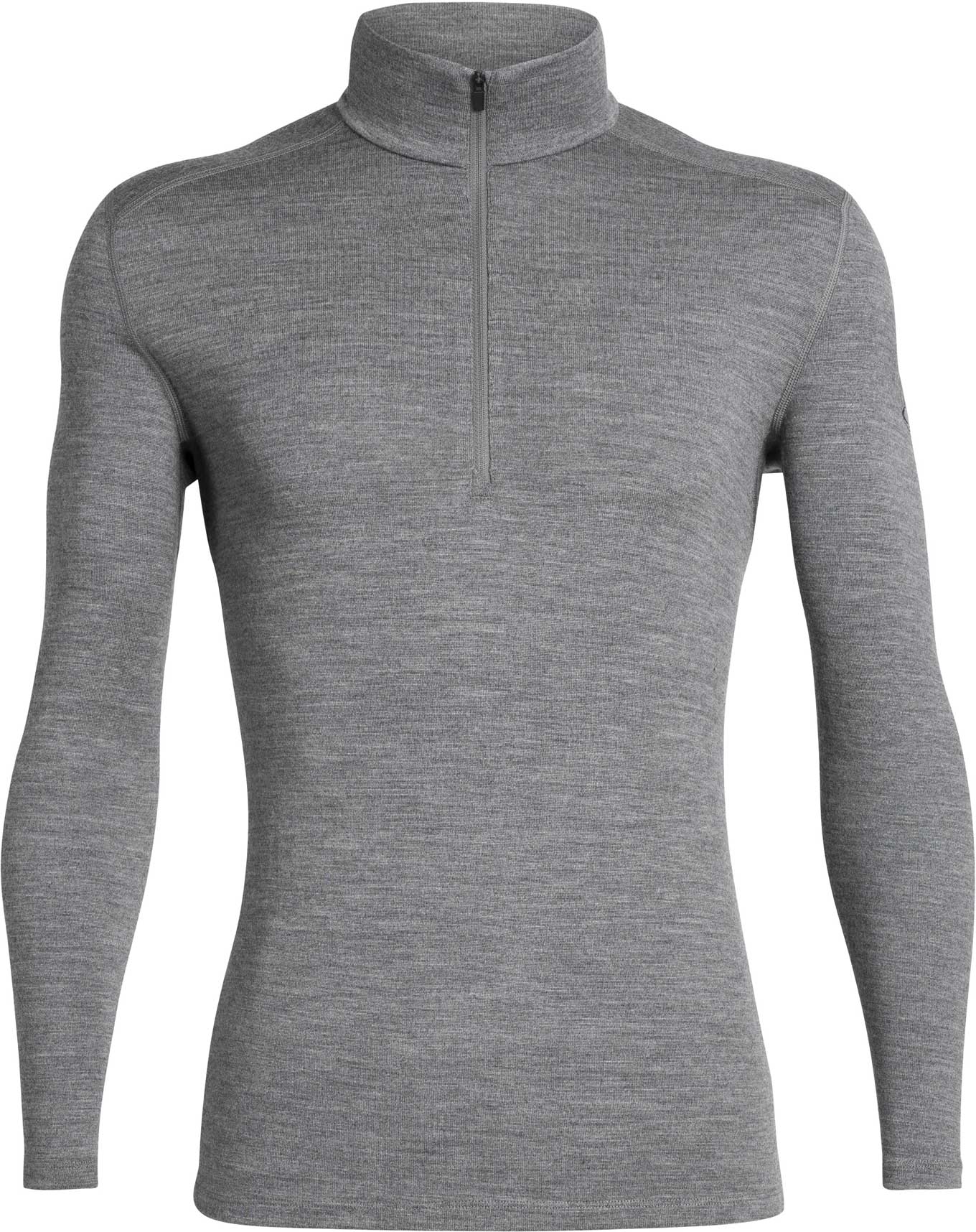 Funktionsunterwäsche aus Merinowolle M Merino 260 Tech LS Half Zip Gritstone Heather für Herren aus Wolle Größe M Grau