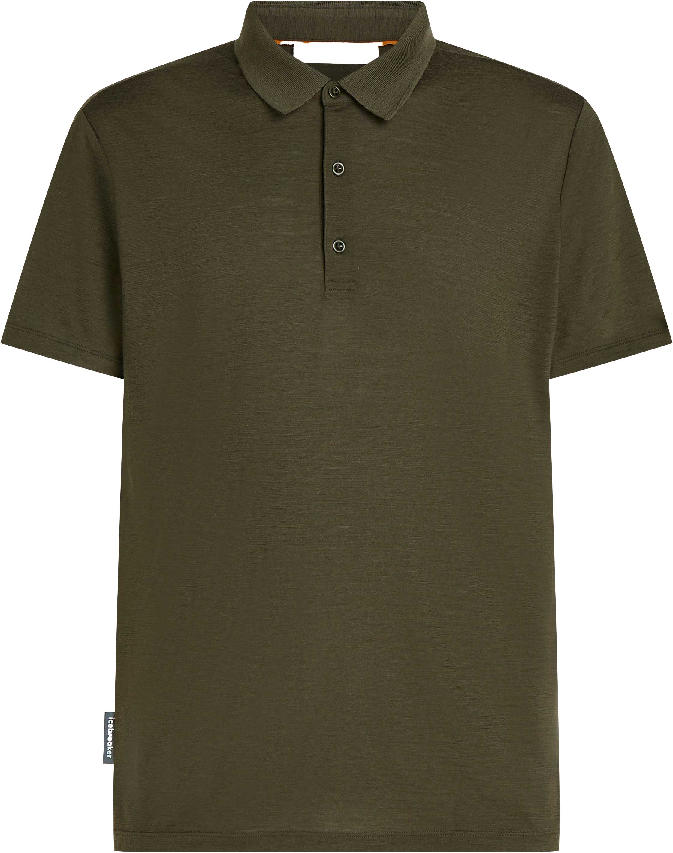 Polo en laine de mérinos à manches courtes - M Merino 150 Tech Lite SS Polo Dk Loden en Laine - Taille L - Vert