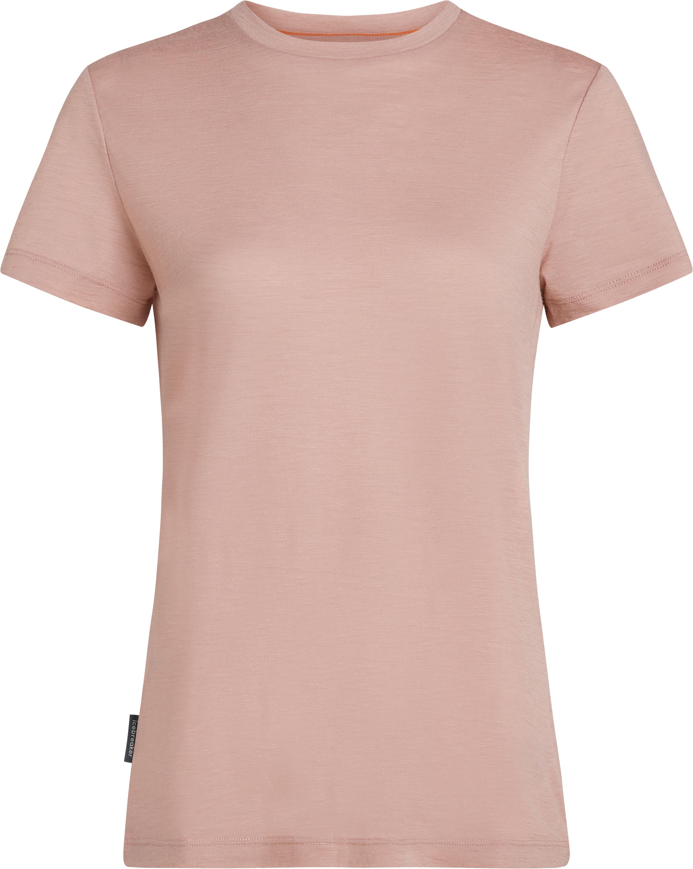 T-shirt de randonnée en laine de mérinos et manches courtes - W Merino 150 Tech Lite SS Tee Pink Quartz en Laine - Taille L