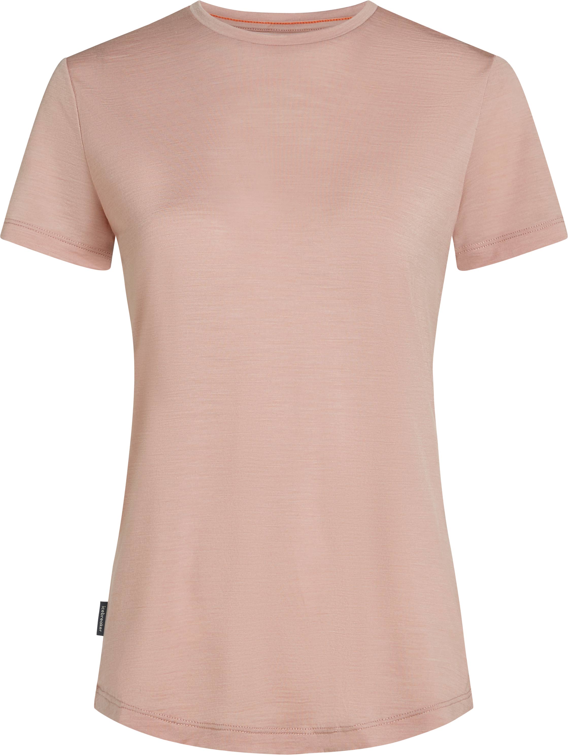 T-shirt de randonnée léger et respirant - W Merino Blend 125 Cool-Lite Sphere SS Tee Pink Quartz en Laine - Taille XS - Rose
